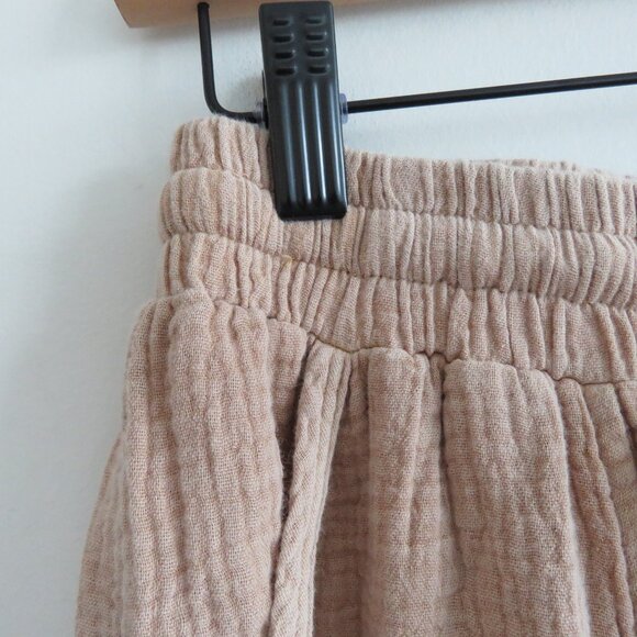 Anthropologie Tan Wide-Leg Pants - Picture 6 of 15